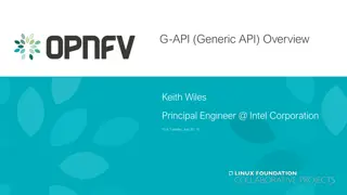 Overview of G-API: Enhancing Application Portability with DPDK Generic API
