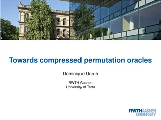 Unique Insights into Compressed Permutation Oracles