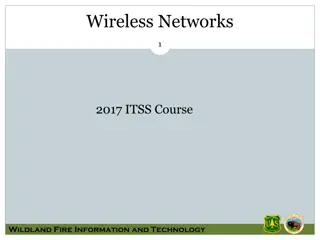 Wireless Networks and Equipment Overview for ITSS Course