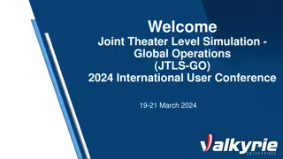 Joint Theater Level Simulation Global Operations 2024 Conference Highlights