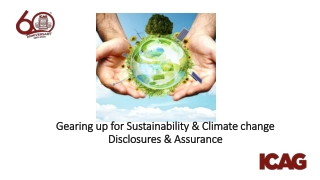 Exploring Sustainability and Addressing Climate Change Challenges
