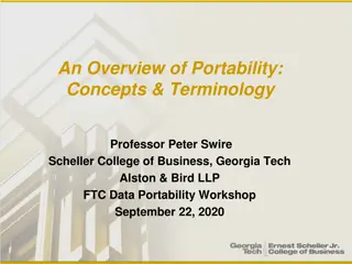 Data Portability: Concepts and Terminology Explained