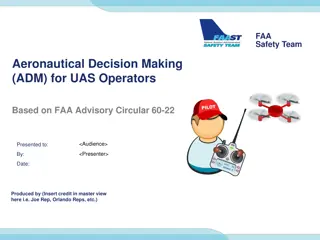 Aeronautical Decision Making (ADM) for UAS Operators: Key Points and Pitfalls