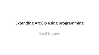 Harnessing ArcGIS Programming: Automation, Geoprocessing Tools, and Python Environments