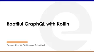 Exploring Bootiful GraphQL with Kotlin & Spring Boot