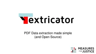 Effortless PDF Data Extraction with Textricator and Open Source Tools