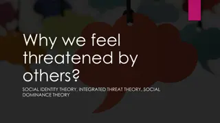 Threat Perceptions and Group Dynamics in Social Identity Theory