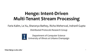 Achieving User-Facing Service Level Objectives in Multi-Tenant Stream Processing