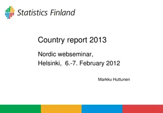 Developments in Statistics Finland: Positive & Negative Trends Highlighted