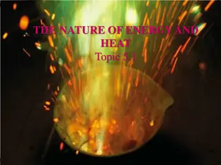 Energy and Thermodynamics Concepts