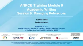 Mastering Academic Writing: References Management and Zotero Installation