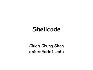 Shellcode Exploitation and Creation