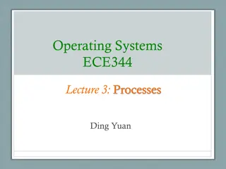 Processes in Operating Systems: ECE344 Lecture Insights