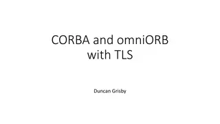 Secure CORBA and omniORB Implementation with TLS Configuration