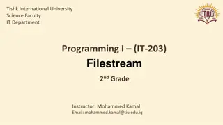 Efficient File Handling Techniques for Programming Students