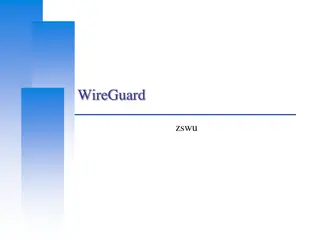 Introduction to WireGuard VPN Solution at Computer Center, NCTU