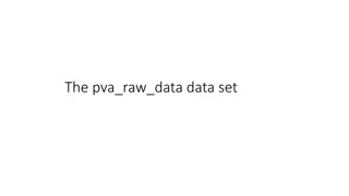 Veterans Organization Data Set for Predictive Modeling Course