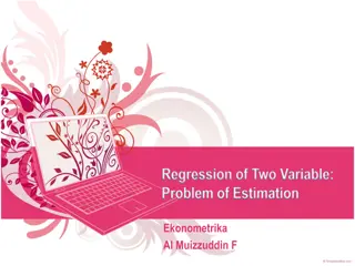 Regression Analysis Fundamentals in Econometrics