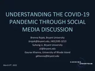 Understanding the COVID-19 Pandemic Through Social Media Discourse