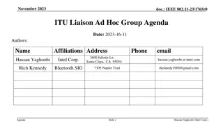 Introduction to Microsoft Excel Entering Data