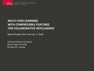 Collaborative Intelligence and Deep Feature Compression in Multi-Task Learning