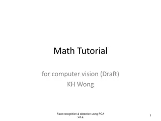 Computer Vision Tutorial for Face Recognition & Detection using PCA