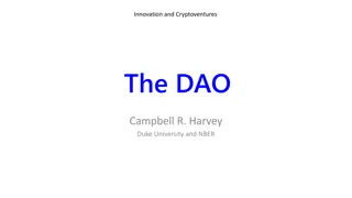Decentralized Autonomous Organization: The Rise and Fall of The DAO