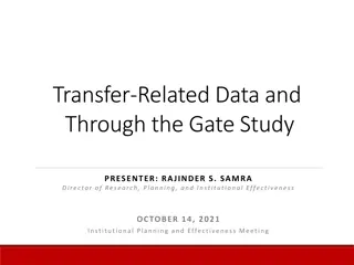 Insightful Data Study on Transfer Related Trends and Educational Goals