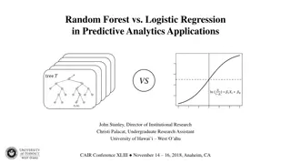 Random Forest vs Logistic Regression in Predictive Analytics Applications