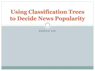 Using Classification Trees for News Popularity Analysis