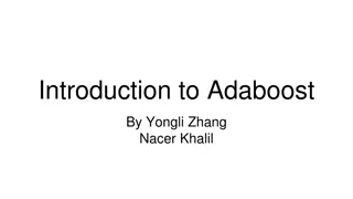AdaBoost: Introduction and Applications