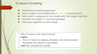 K-Means Clustering: A Simple Partitional Approach