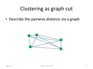 Pairwise Distance and Graph-Based Clustering Overview