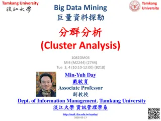 Cluster Analysis in Big Data Mining: K-Means Clustering and Methods