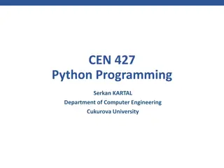 Python Programming Concepts: Lists and Iteration