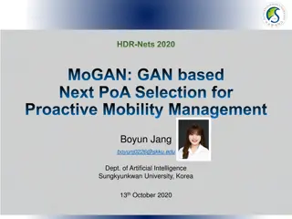 Proactive Mobility Management with GAN-based Prediction