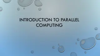 Boosting Performance Through Parallel Computing Concepts