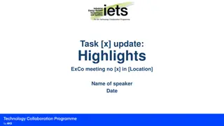 Insights from ExCo Meeting in [Location] - Task Update