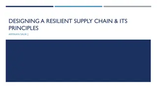 Principles of Building a Resilient Supply Chain for Business Continuity