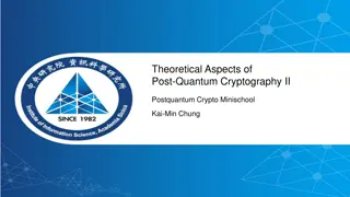 Exploring Post-Quantum Cryptography and Key Encapsulation Mechanisms