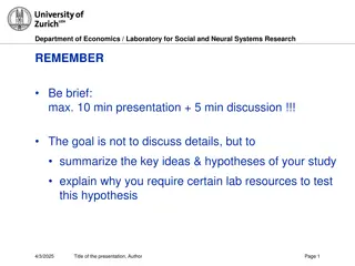 Economics Laboratory for Social & Neural Systems Research