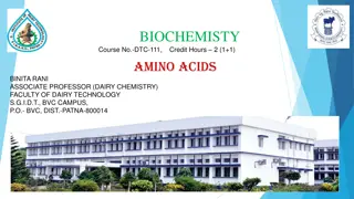 Exploring the Fascinating World of Amino Acids in Biochemistry