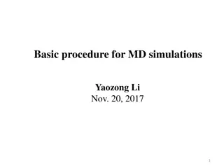 MD Simulation Procedure: Protein Preparation, Solvation, Minimization