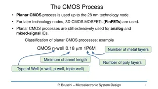 Planar CMOS Process in Microelectronic System Design