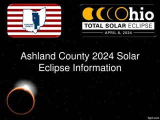 Ashland County 2024 Solar Eclipse Information and Tips