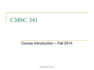UMBC CMSC 341 Course Information and Requirements