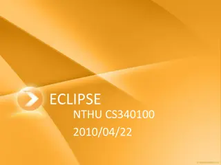 Eclipse Installation Guide and Java Programming Basics