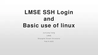 Efficient SSH Login and Linux Basics for Enhanced Productivity