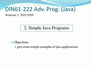 Simple Java Programming: Getting Started with Examples and Notepad++