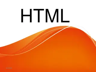 HTML History and Basics: From Web Servers to Creating HTML Files